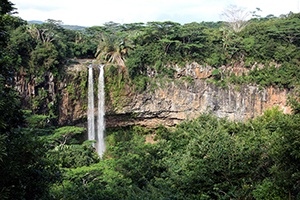 Vattenfall på Mauritius