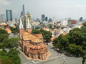 Saigon i Vietnam