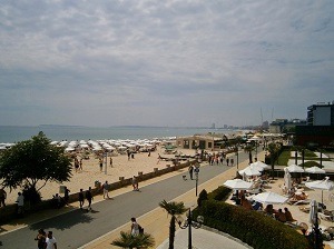 Strandpromenad Sunny Beach